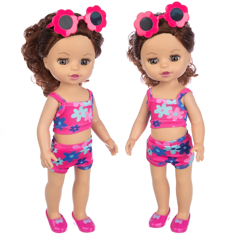 

New14doll Movable Joint Toy Christmas Best Gift For Baby Girl Mini Cute Explosive hairstyle Doll Children Gift