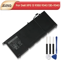 replacement laptop battery jd25g jhxpy 90v7w 0n7t6 5k9cp for dell xps 13 9350 9343 13d 9343 52wh laptop batteries