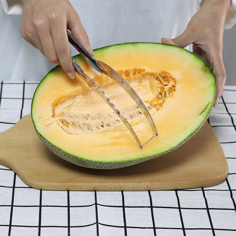 Многофункциональный нож из нержавеющей стали для резки арбуза|Шредеры и