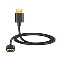 qywo hdmi compatible cable 4k hdmi compatible 2 0 cable small cord for ps4 apple tv 4k splitter switch box extender video cable