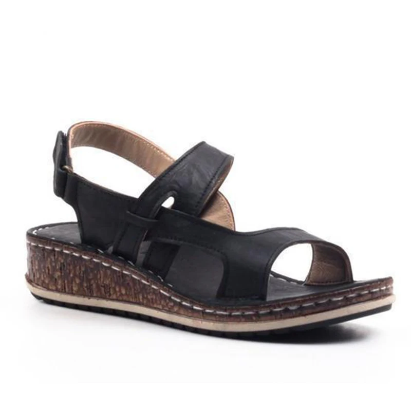 

New Women Sandals Classic Summer Soft Bottom Wedges Shoes For Woman Heels Sandals Beach Chaussures Femme Women Casual Sandals