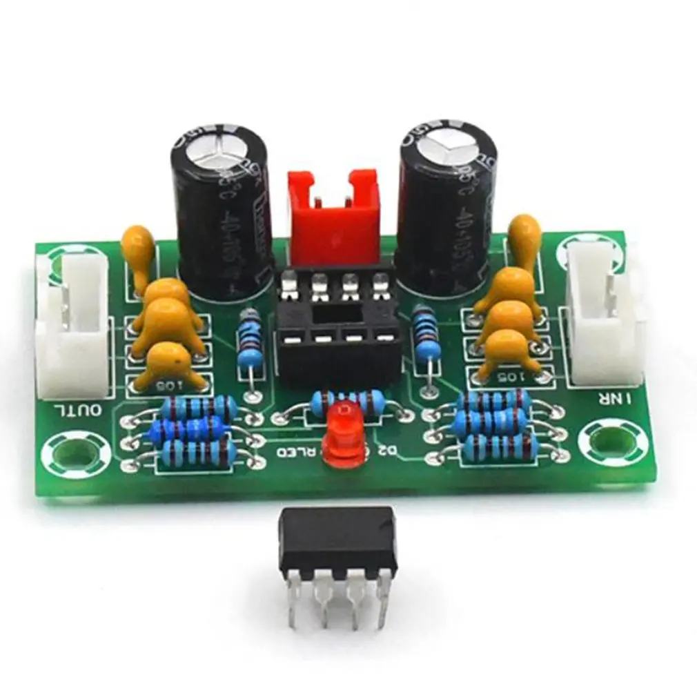 Мини-преамп Op amp модуль-усилитель двухканальный NE5532 преусилитель тон доска 5 раз