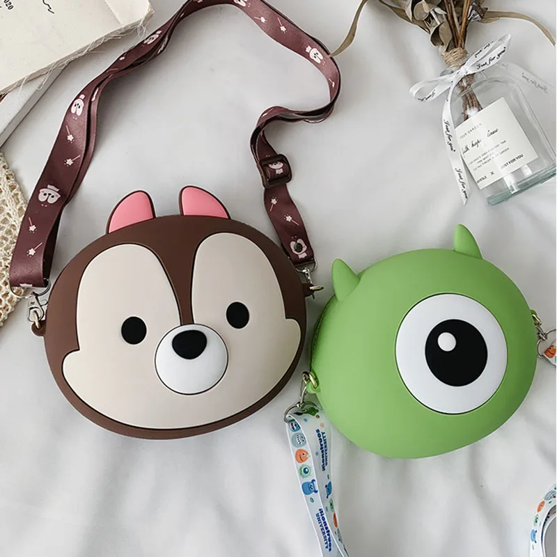 Роскошные сумки женские дизайнерские Мультяшные аниме через плечо силикагель на