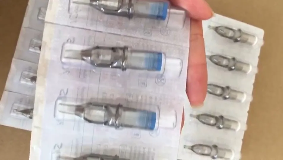 

5pcs RL RM Tattoo Cartridge Needles Disposable Tattoo Needles Medical Steel for Machine Gun Liner Shader1 3 5 7 9 15RM 23RM