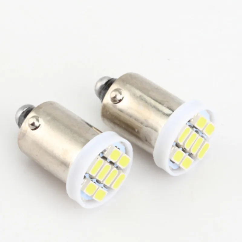 1 шт. Ba9s 44 47 T11 T4W Bayonet AC 6 в/6 3 В 1206 3020 8SMD светодиодный ная лампа для пинбола без