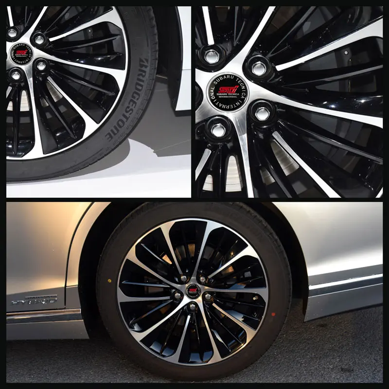 4 шт./лот 56 мм колпачки для центра колеса автомобиля значок эмблема наклейки Subaru XV