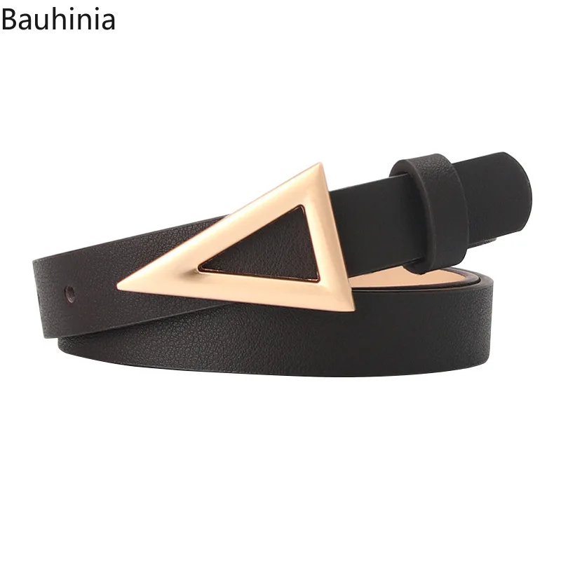 

Fashion Multi-color Lady's Slender Thin Belt Square Head Pin Buckle Women Waist Belt Elastic Waist Belt Jeans Buckle Belt