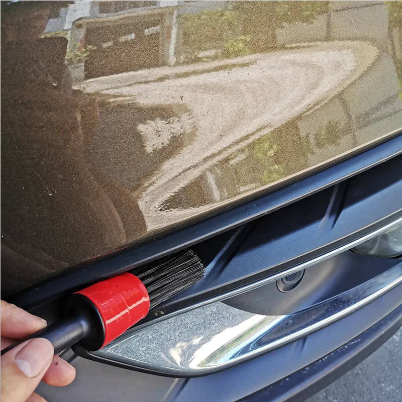 

5pcs Car Detailing Brush Auto Cleaning Brushes Universal Wheel Dashboard Air Outlet Auto Detail Clean Tools Car Wash Accessories