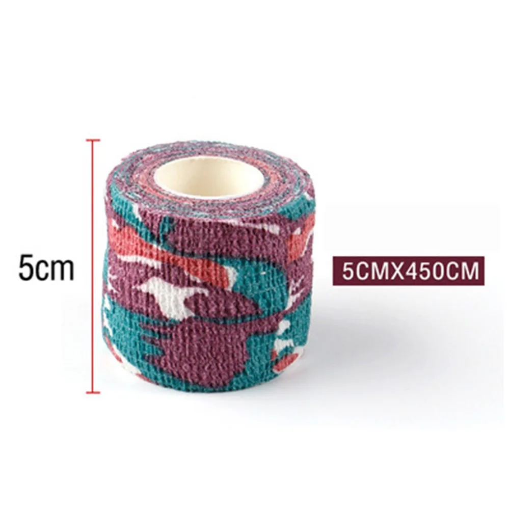 

Outdoor Self-Adhesive Elastic Bandage Hunting Sports Safety Protection Waterproof Tape Nursing First Aid Finger Gauze Tape