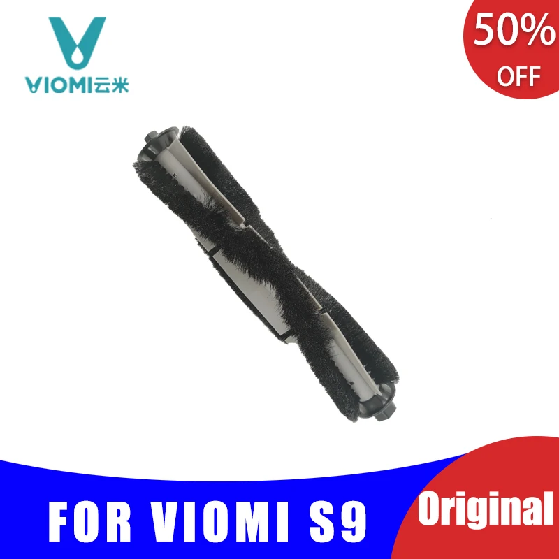 

Original VIOMI S9 Black Roll Main Brushes Robot Vacuum Cleaner Spare Parts Accessories