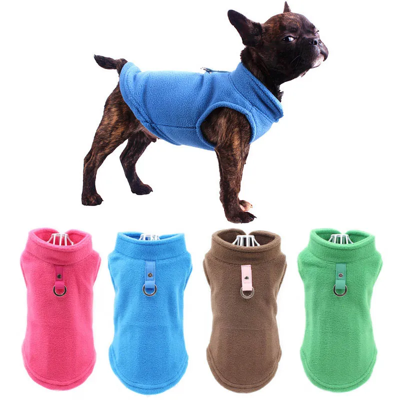 Солид Кэнди Колор Дог Вест Бланк Флис Пет Клоутс фор Смалл Догс Чихуахуа Винтер Софт Паппы Костюмес Йорк Кэт Свитшот он.