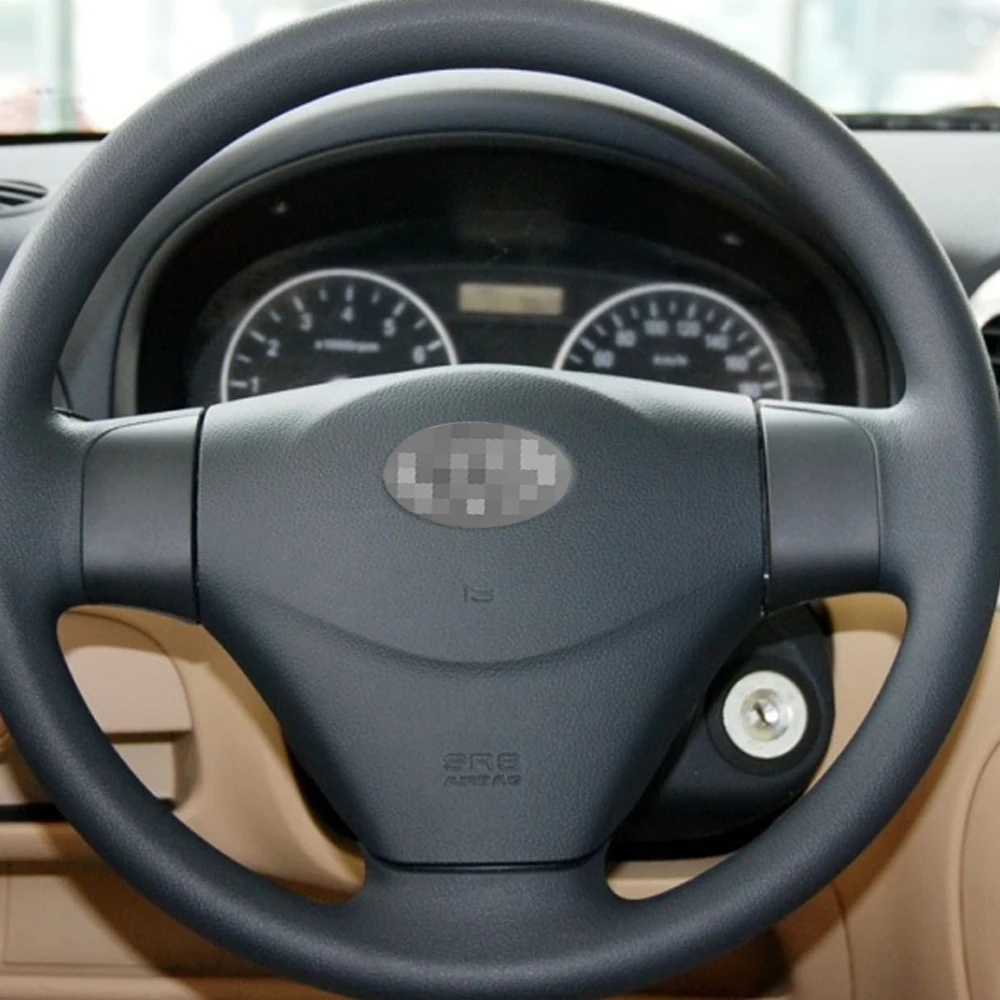 

Car Steering Wheel Horn Cover For Hyundai Accent 2005 2006 2007 2008 2009 2010 2011 Auto Accessories Plastic ABS