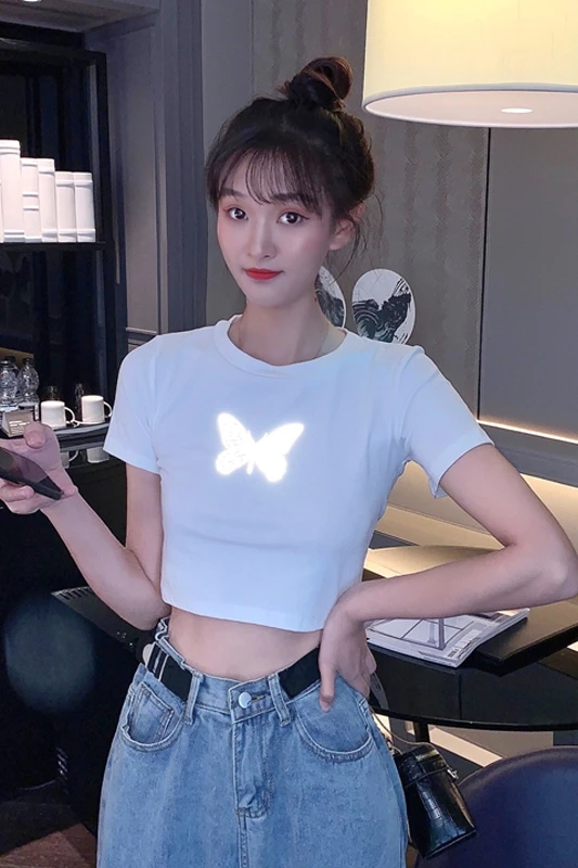 

2020 spring summer autumn new women fashion casual lady beautiful nice Tops woman female OL tshirt Aq63