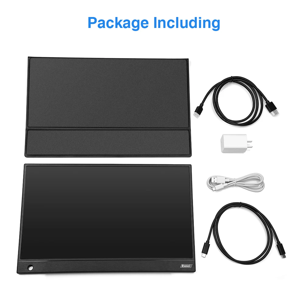 Eyoyo EM15D Портативный 15 6 ЖК дисплей Тип USB C Hdmi монитор ips 1080p HD для PS4 ноутбук телефон