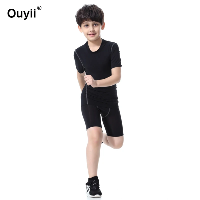 Спортивные короткие шорты для мальчиков и девочек мужские лосины быстросохнущие