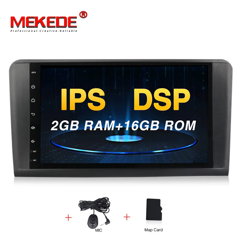 PX3 Octa Core 9''Car Android 9,0 автомобиля DVD gps плеер для Mercedes Benz ML W164 W300 ML350 ML450 ML500 GL X164 G320 GL350 GL450 GL500 - Цвет: PX3