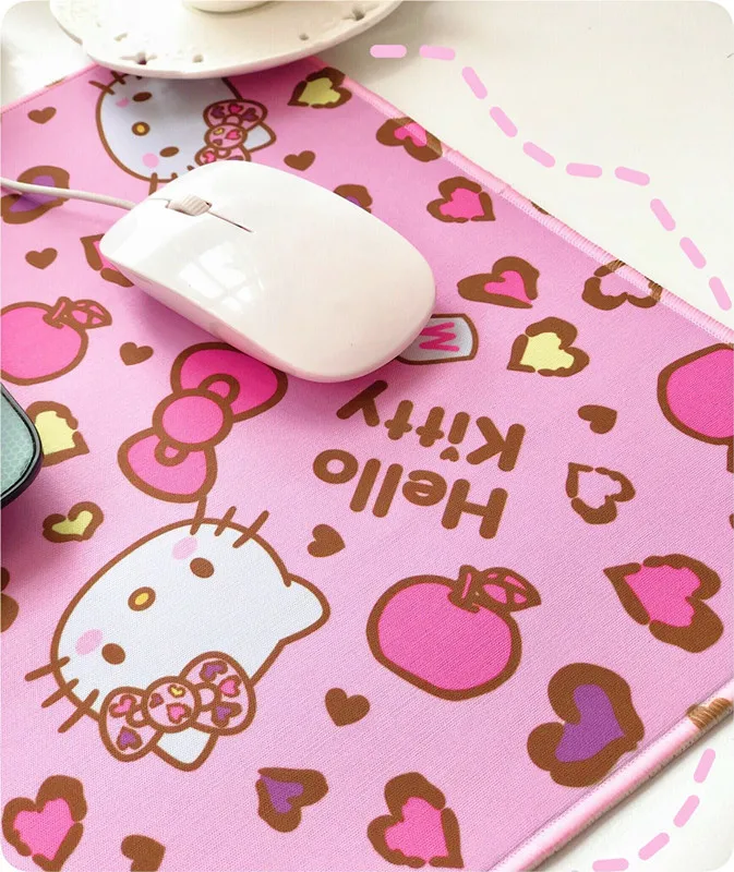 

Cute cartoon table play game pad keyboard mouse pad office computer non-slip PU large keyboard pad