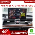 Android 10,0 Tesla Style для Audi A6 S6 A7 C7 RS7 RS6 S7 2012-2018 мультимедийный плеер Recoder GPS Navi Радио Стерео Основное устройство DSP