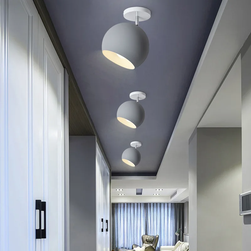 

Nordic led современный led luminaria плафон светодиодное освещение для потолка свет Промышленный Настенный декор спальня гостиная столовой чехлы для