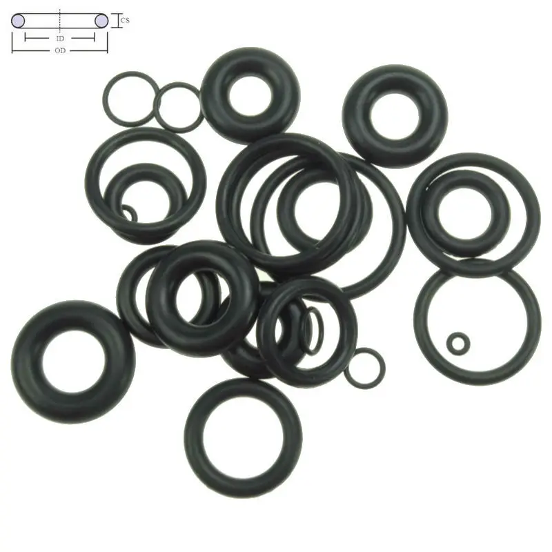 CS 1.5mm OD5-65mm NBR Rubber O Ring O-Ring Oil Sealing Gasket for Automobile Sealing image 3