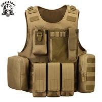 tactical professional amphibious vest airsoft tactical military gear molle combat assault plate carrier army hunting swat vest