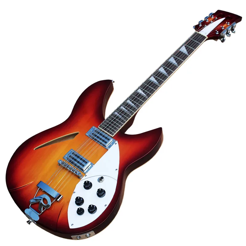 High end 6 string 360 electric guitar Korean accessories mid air center R bridge can be customized color|Гитары| |