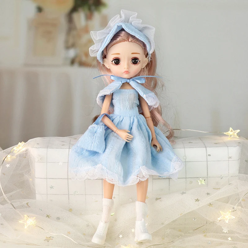 

New Adollya 1/6 BJD Movable Joints Dolls For Girls BJD Doll Full Set Princess Female Body BJD Accessories Kawaii Toys For Girls