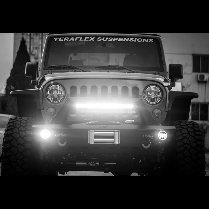 

2PCS 4 Inch Led Fog Lights 6000K White Halo Ring Daytime Light White DRL Bulb Fog Lamps For Jeep Wrangler JK Grand Cherokee