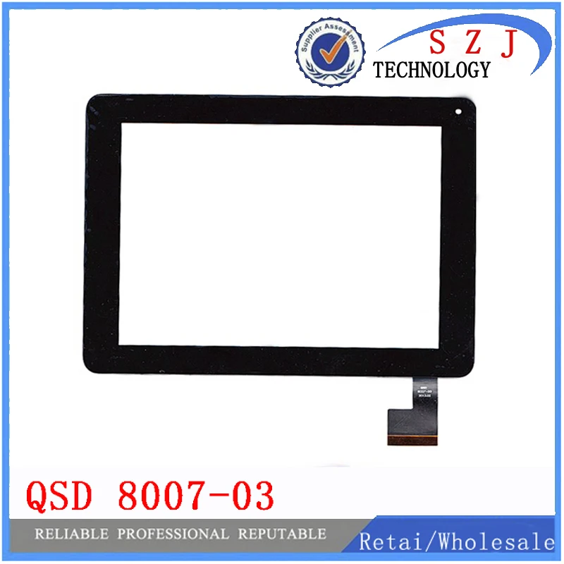 Новый 8-дюймовый сенсорный экран QSD 8007-03 для Digma iDsD8 3G Сенсорная панель дигитайзер