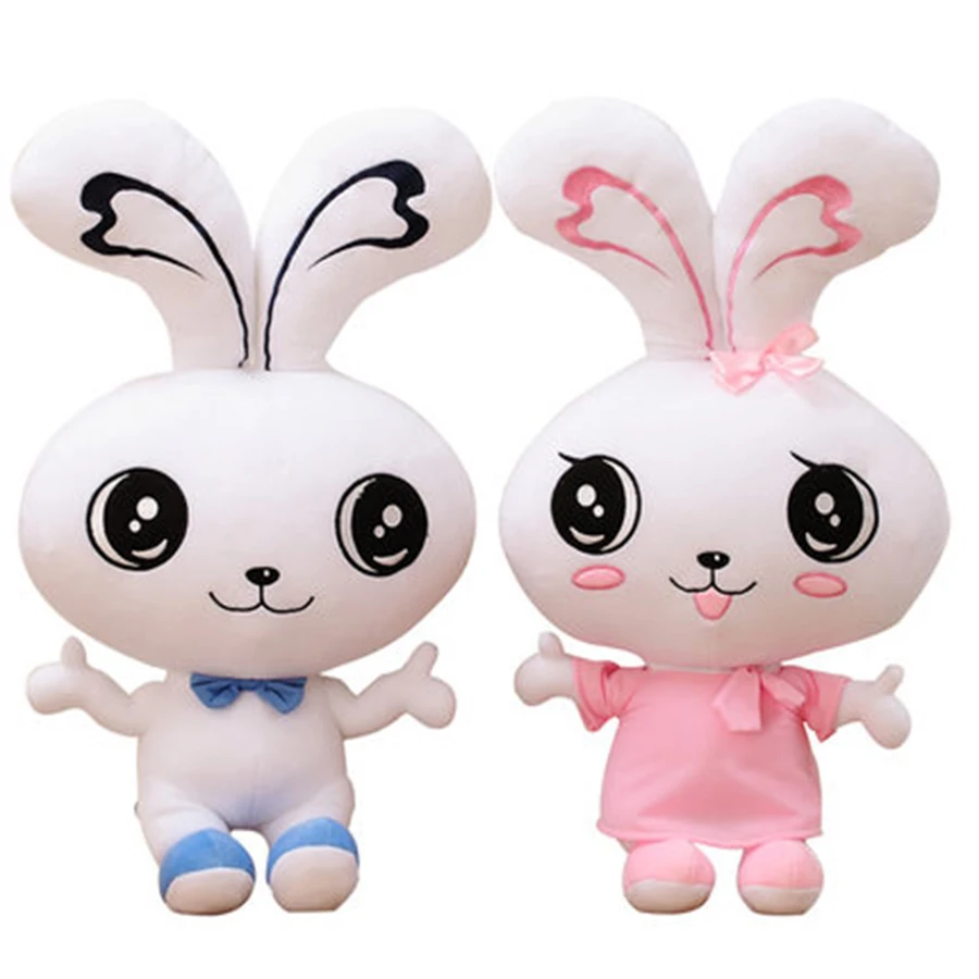 Плюшевые игрушки и набивные животные кавайный Кролик Куклы Игрушки мягкие