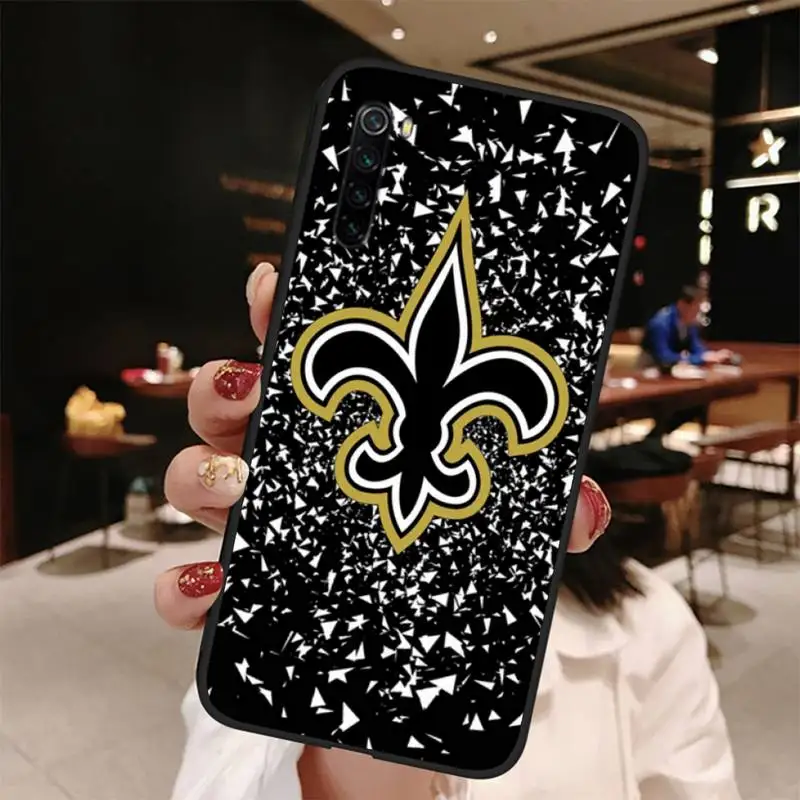 

New Orleans Saints Case Coque Fundas Etui For Xiaomi Note Max Mi 7 8 9se Redmi 7 7a 8 8t 9 10 Pro Lite Cases Cover
