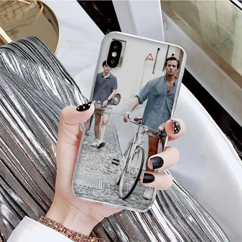 

YNDFCNB Call Me by Your Name Phone Case For iPhone X XS MAX 6 6s 7 7plus 8 8Plus 5 5S se 2020 XR 12 11 pro max case