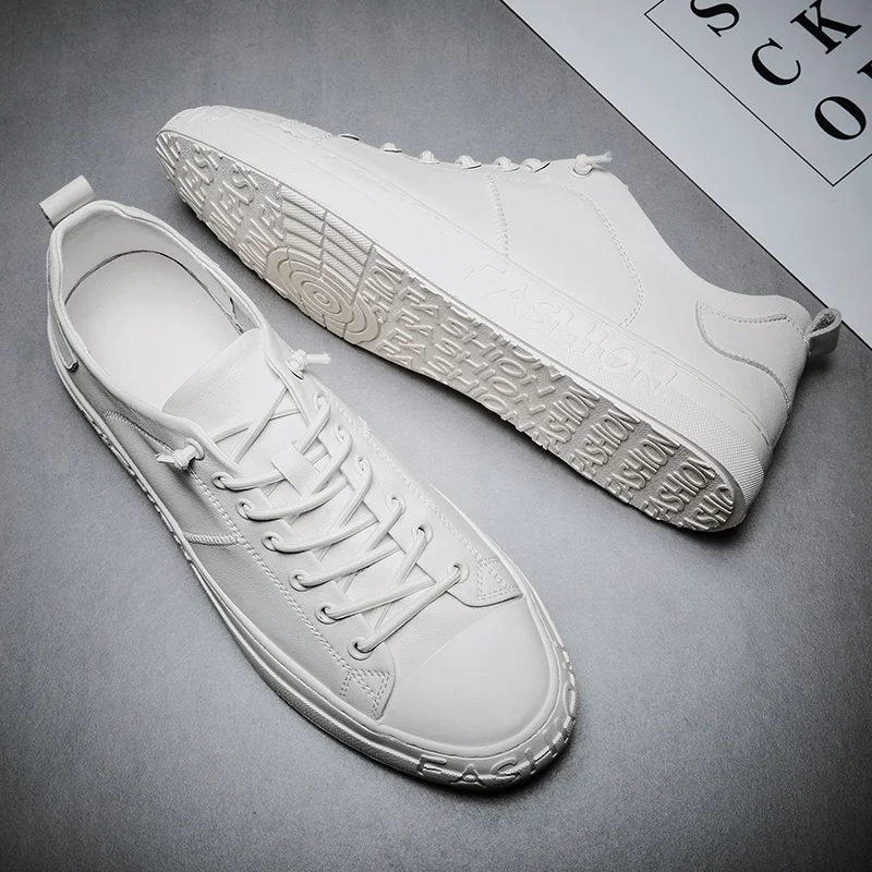 

Sneakers White Men Shoes Spring Fashion Men Shoes Man Brand Outdoor Running Sports Walking Leisure Footwear Men Casual Shoes