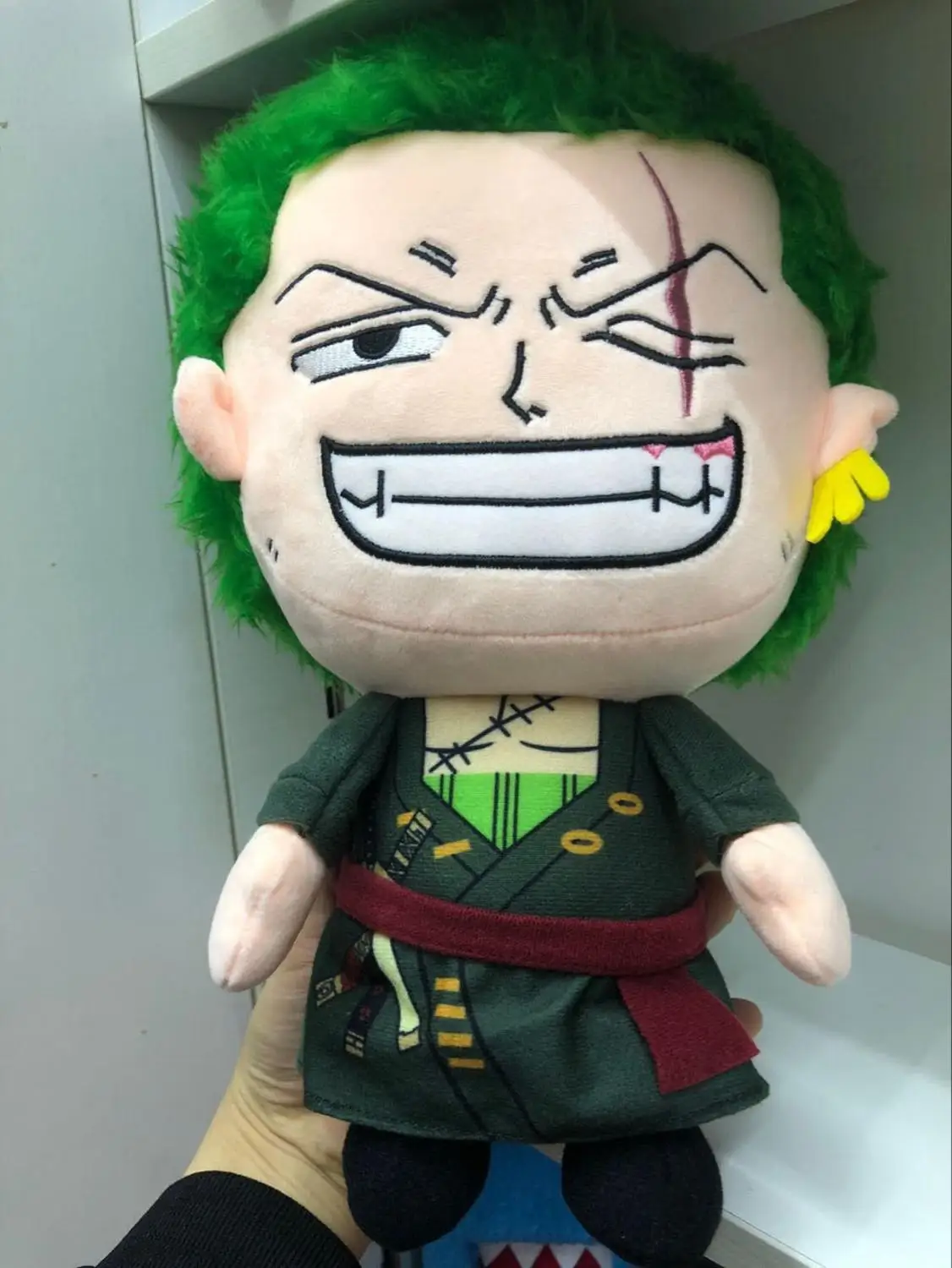 30 см аниме One Piece роророноа Зоро плюшевые куклы крутые украшения игрушки для детей