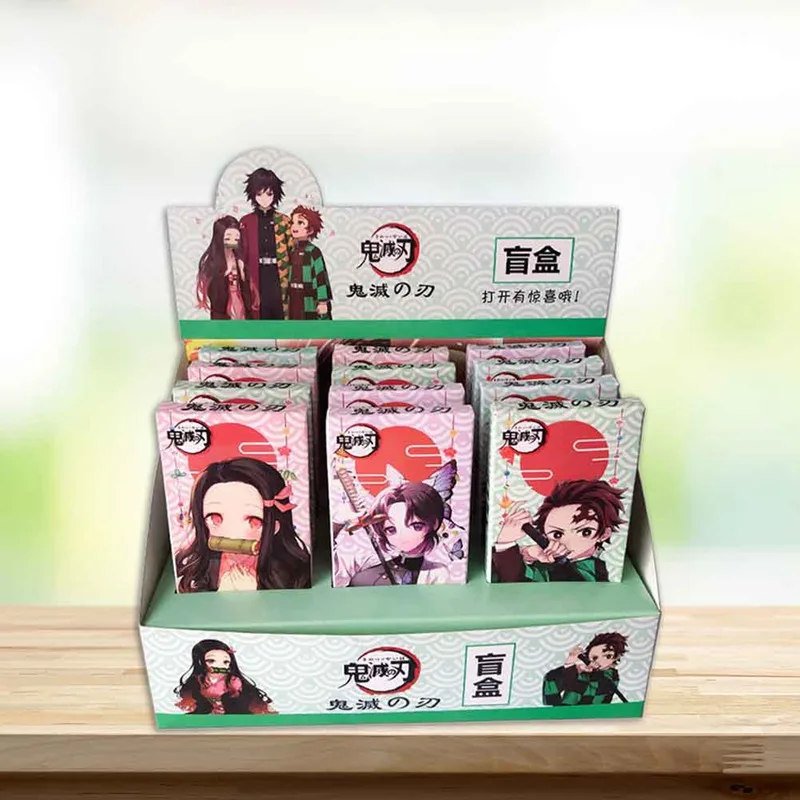 

12PCS/SET Anime Peripheral Series Acrylic Stands Anime One Piece Naruto Demon Slayer Various Styles Stands Gifts For Friends