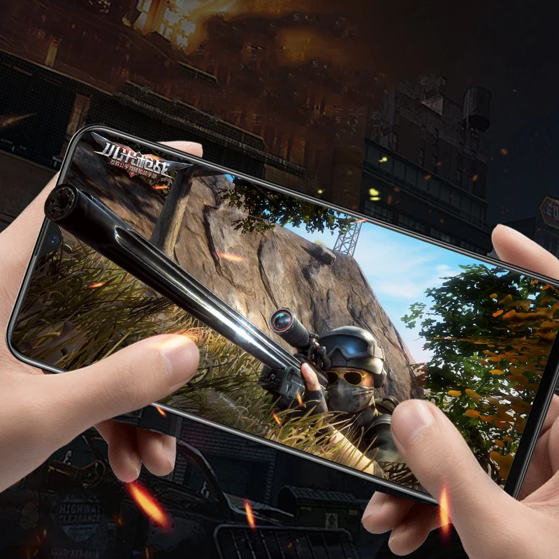Анти-синее матовое закаленное стекло для OPPO Realme C2 A9X A3 K3 AX5S синяя матовая защитная