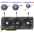 Вентилятор охлаждения для asus Strix GTX 1060 OC 1070 1080 GTX 1080Ti RX 480, 87 мм