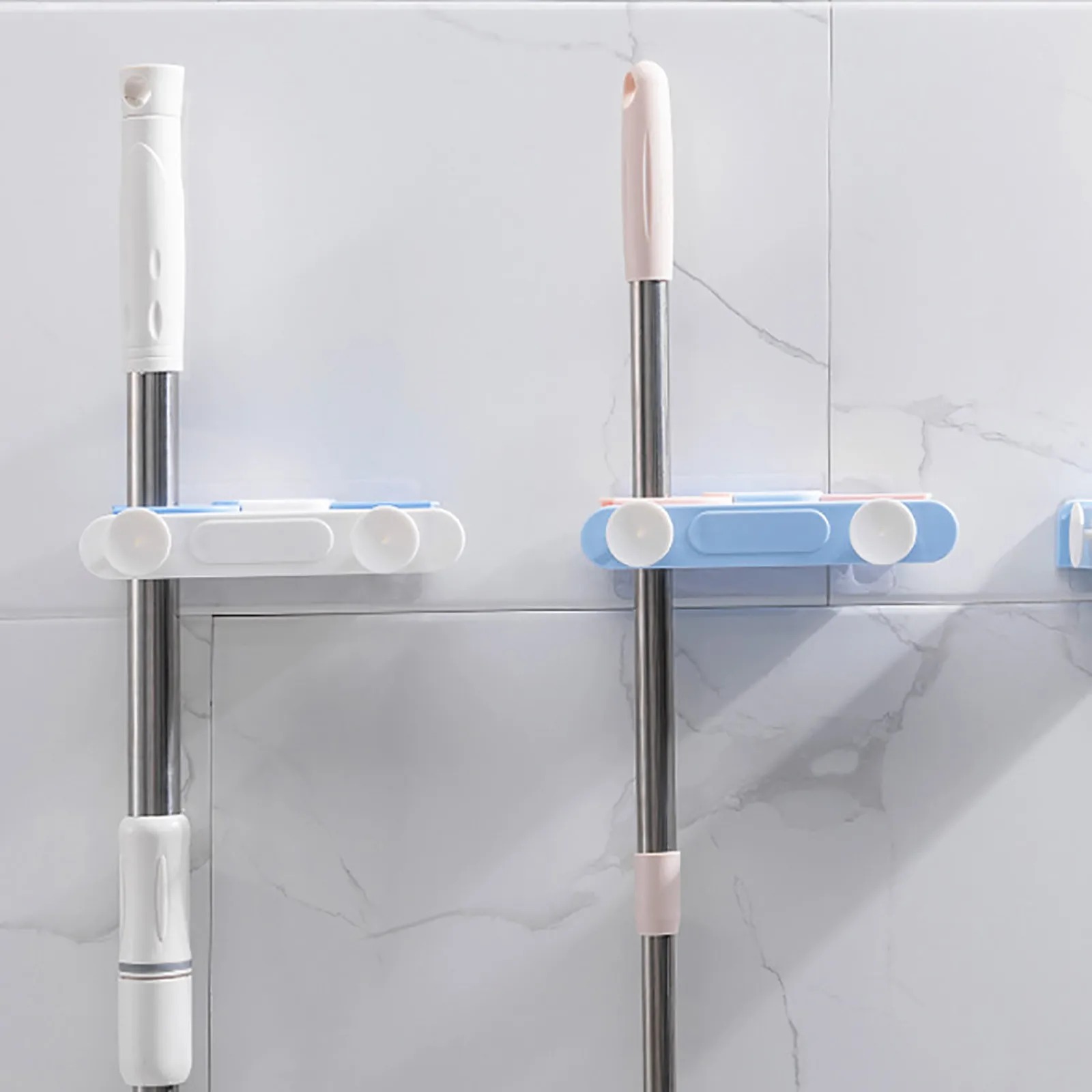 Держатель для швабры в туалете зажим пробивания отверстий крепкий крючок на