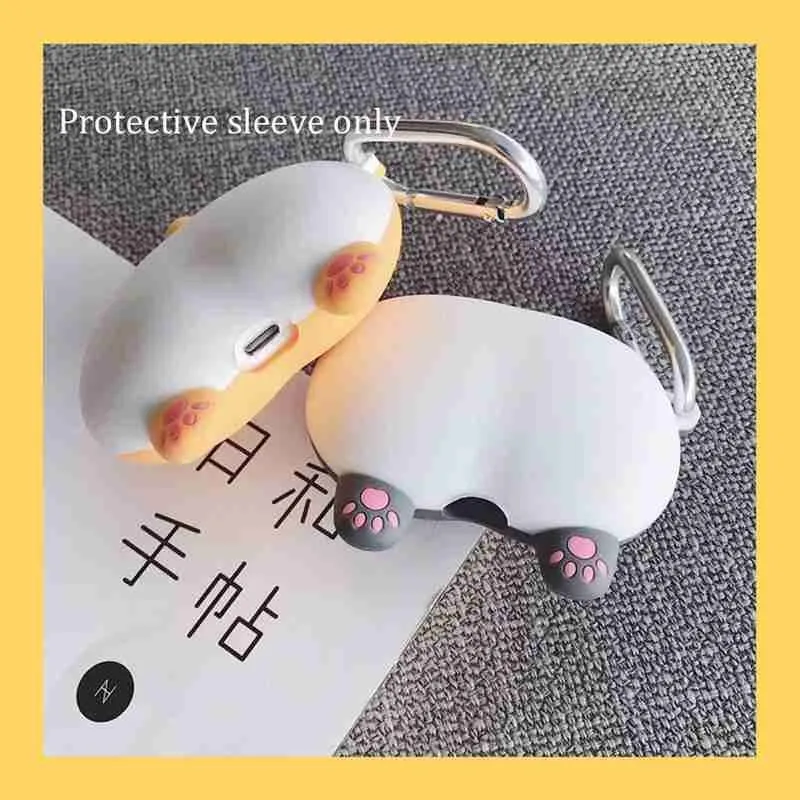 

1 Pcs Protective Case For Airpods 1 2 For Pro Wear-resistant Silicone Cases Tpu Earphone Soft Case Box Cover Protecti B1I3
