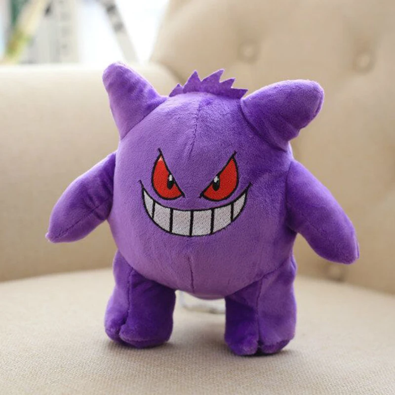 20 см мультфильм аниме плюшевые игрушки Gengar игрушки мягкие чучела животных Модная кукла рождественский подарок для детей