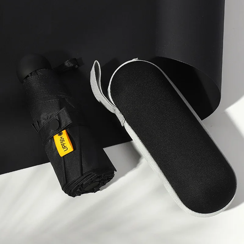 

Umbrella 50 Fold Umbrella 8K Vinyl 5 Fold Ultra Light Sun Umbrella Shade Clear Umbrella Mini Ins Umbrella Enlarged Sun Capsule