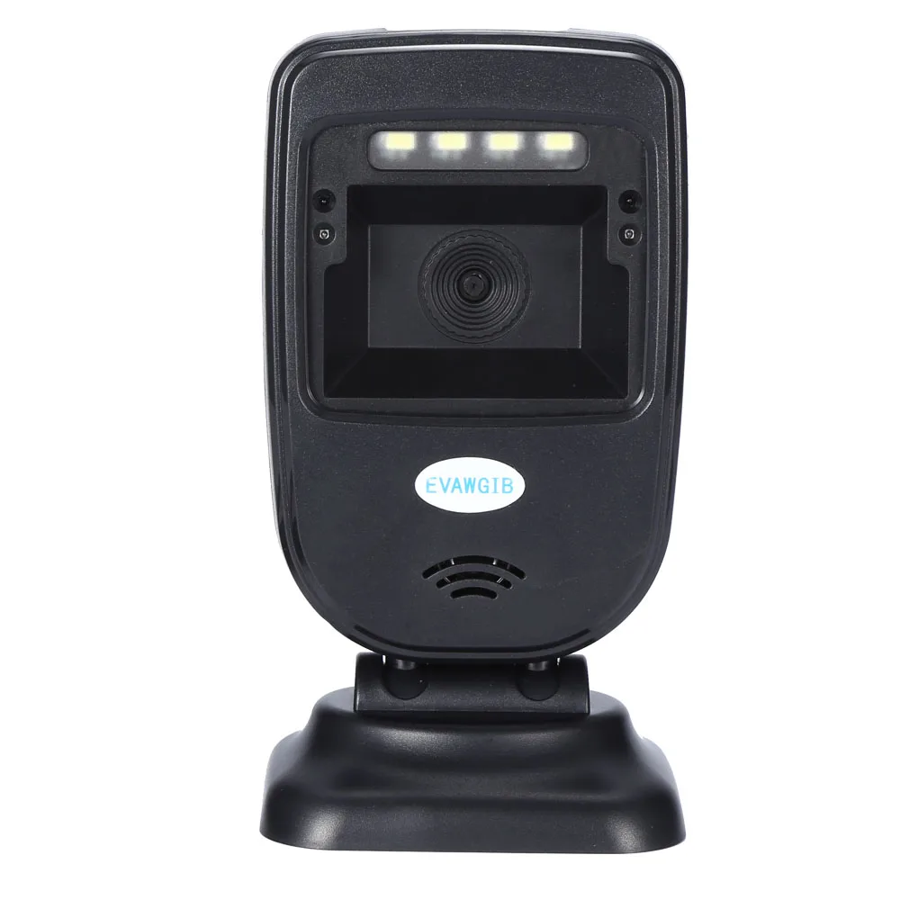 

Cheapest 2D barcode scanner 1D 2D Automatic BarCode Scanning Platform USB Barcode Scanner Desktop EVAWGIB