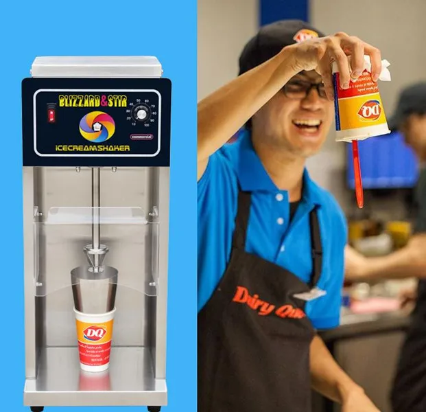 CE DQ машина для снежной бури коммерческая мороженого шейкер смешанный блендер |