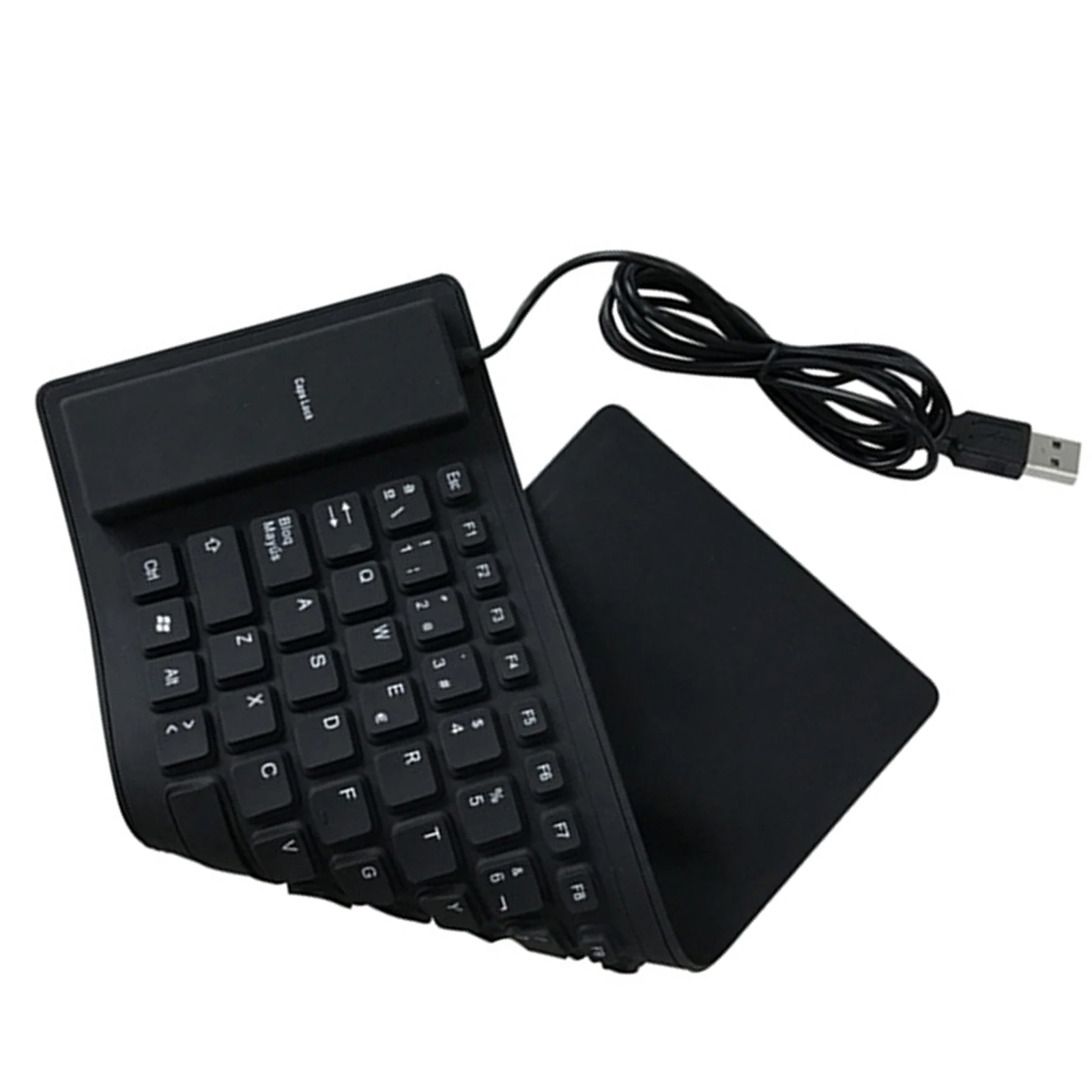 

Foldable Spanish Keyboard Waterproof Rollup Keyboard for Desktop Laptop