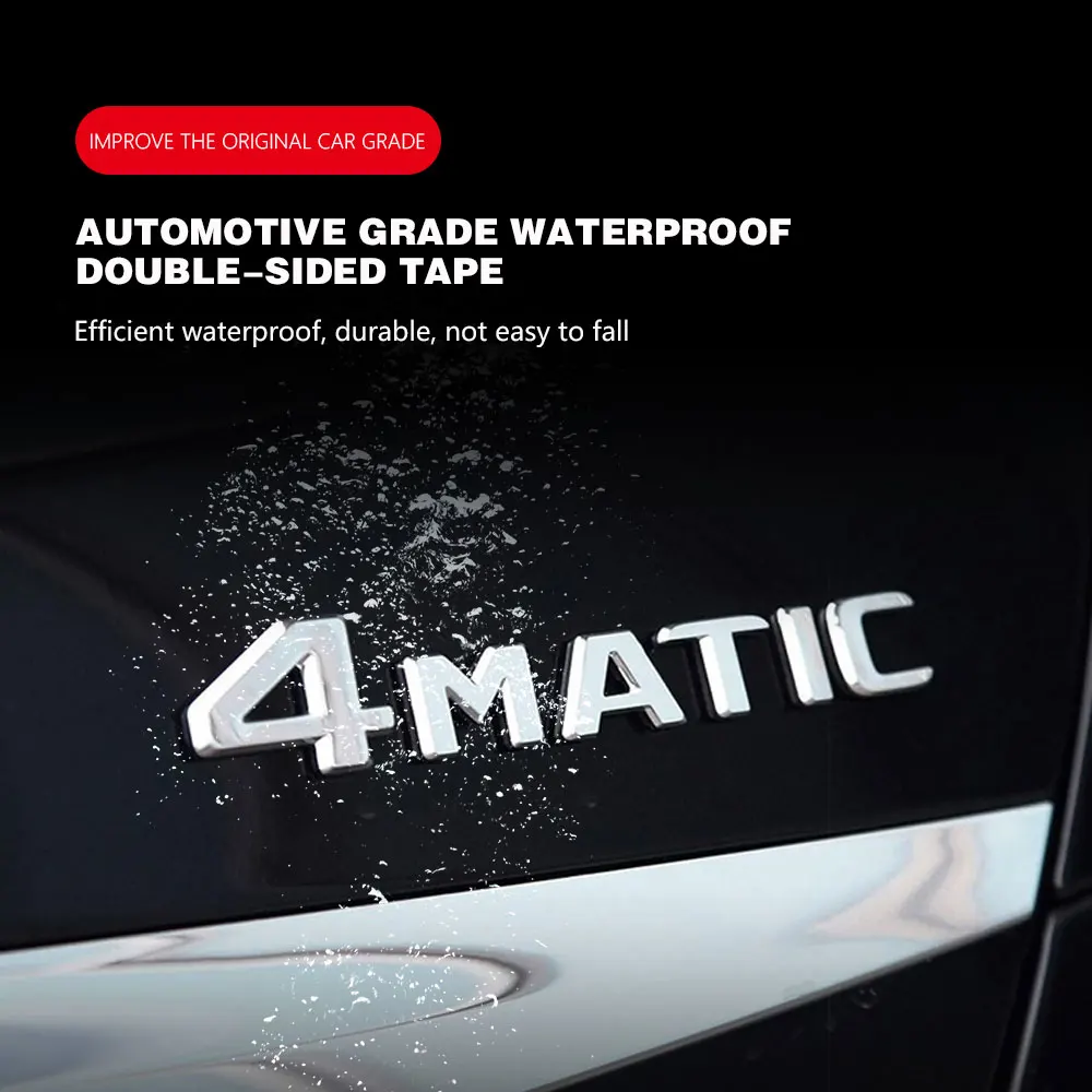 3D автомобиля задний багажник Стикеры s 4matic декор в виде эмблемы для Mercedes Benz GT C E S