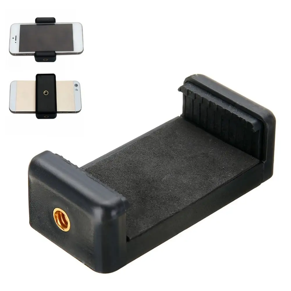 Держатель для мобильного телефона с зажимом и винтовым адаптером камеры |