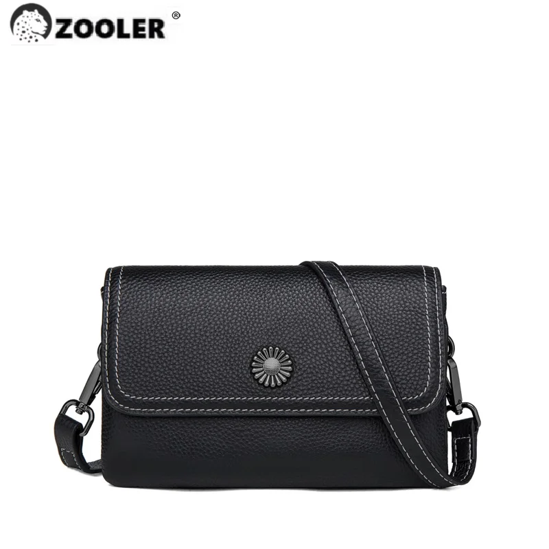 Limited ZOOLER Full Genuine Leather Women's Shoulder Bags High Quality Woman Bags Purses Top  Commuting Hand Bags #SC952