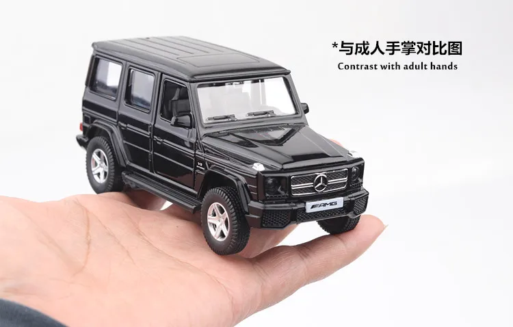 Литая 1:36 мини Mercedes G63 литая модель внедорожника, детские игрушки, игрушка Томас, автомобиль для детей, для мальчиков, флидер, гоночный трек