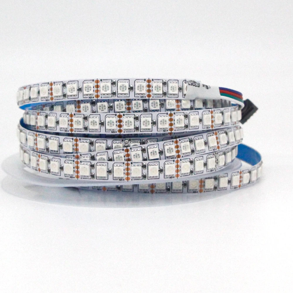 Светодиодная RGB ленсветильник SMD 5054 5050 120LED/M 5 м гибкая лента лампа светосветильник