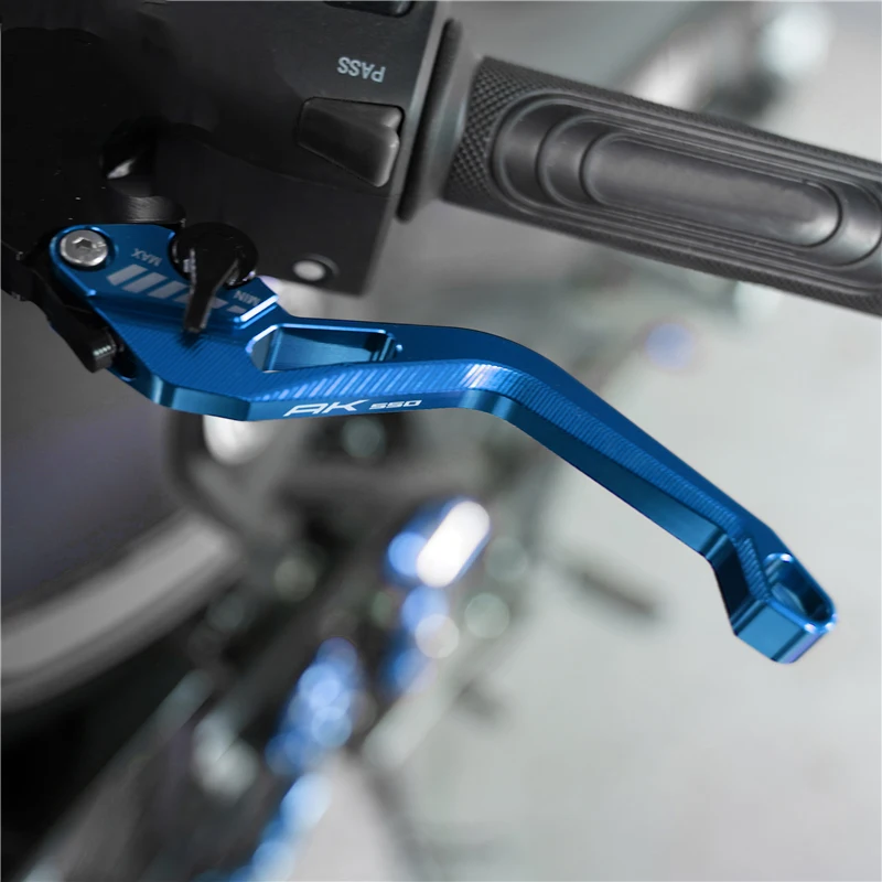 

5D Motorcycle CNC Short Black Clutch Brake Levers Adjustable For KYMCO AK550 AK 550 2017 2018 2019 2020